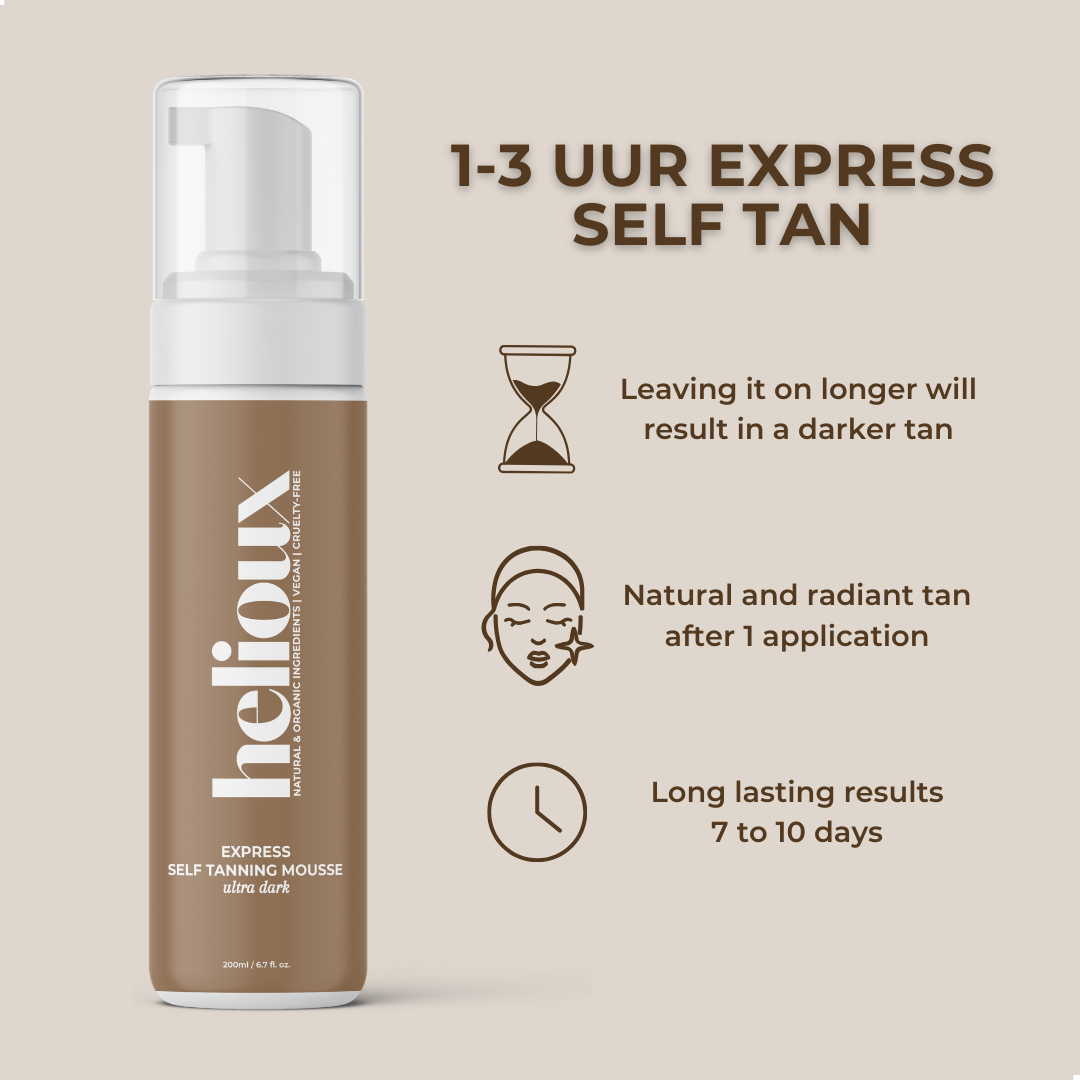 HELIOUX® EXPRESS MOUSSE AUTOBRONCEADORA ULTRA OSCURO