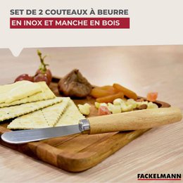2er Set Fackelmann Sybarys Buttermesser
