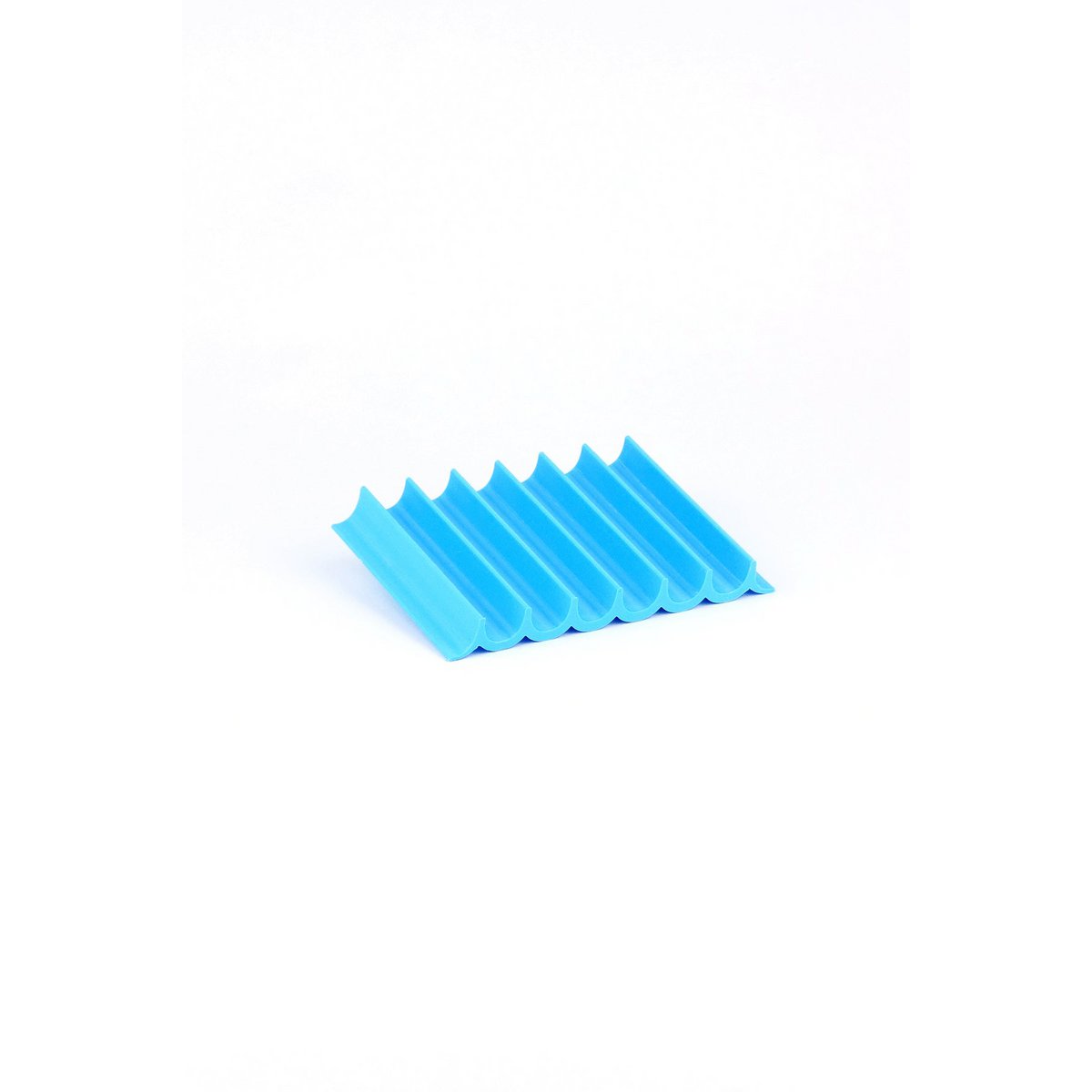 Soap dish made from recycled PET ocean blue wave