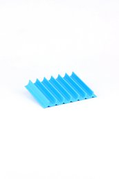 Soap dish made from recycled PET ocean blue wave