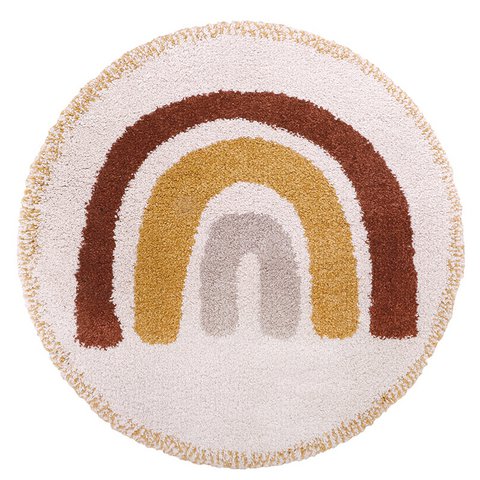 Böhmischer Regenbogen Kinderteppich Regenbogen