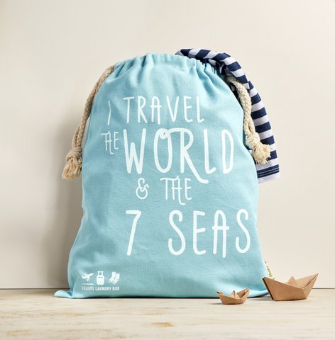 Wäschesack Travel the World & 7 Seas