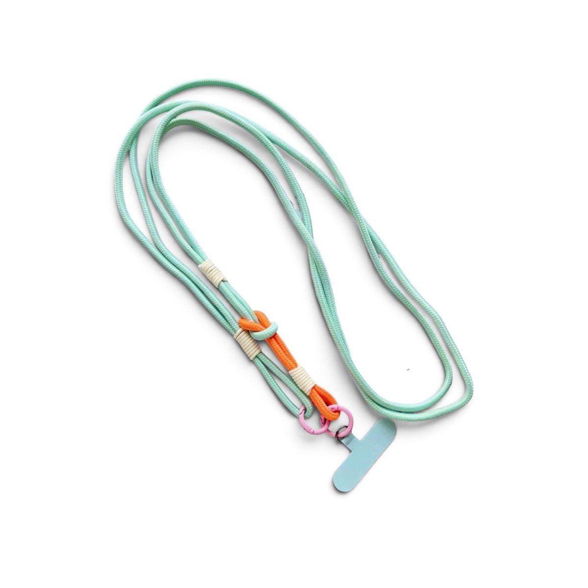 Lange telefoonketting 'LINA' - turkoois