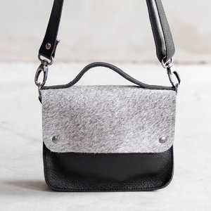 Tas Maren - Leer/koeienhuid front | 8 varianten