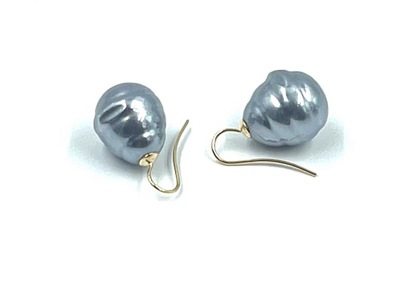 Pendientes de perlas barrocas