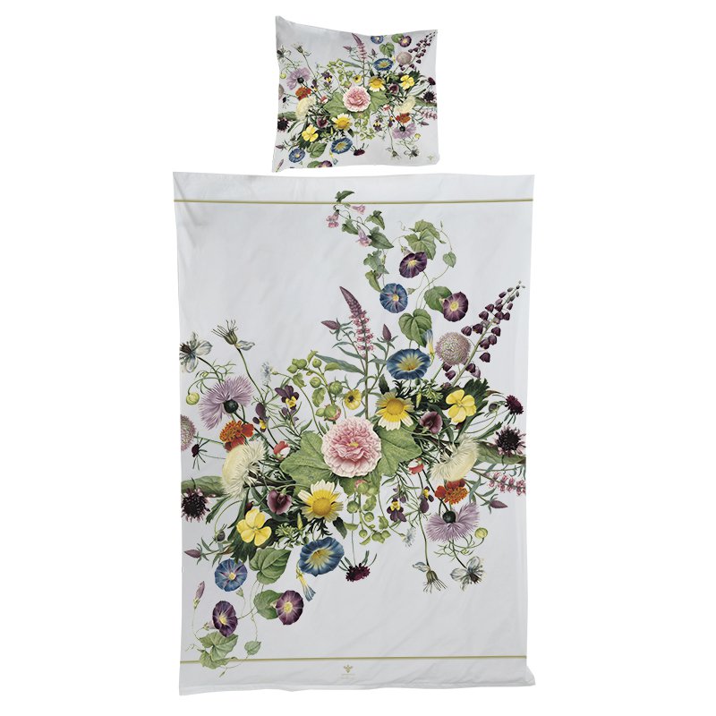 Biologische bedlinnenset - Flower Garden JL 140x200 cm
