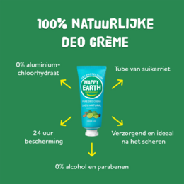 Naturlig deodorantcreme Ceder lime