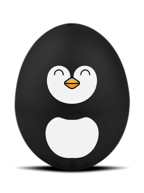 Huevo con pitido de pingüino / Temporizador de huevos inteligente