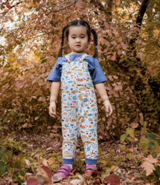 RAFTIKI® EVERFIT DUNGAREES [MARINT LIV]