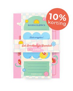 De ‘Eet Smakelijk Bundel’ : 3 notitieblokken