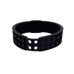 PIXIE CREW Minecraft Multipixel Bracelet with Minecraft Icons, Grey