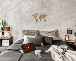 Mappa del mondo in legno - Fai da te - HDF