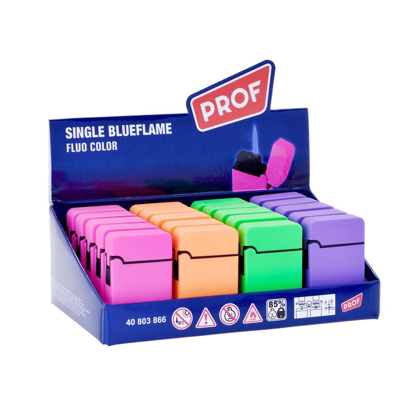 PROF BRIKET SMART RUB ENKELE BLAUWE VLAM - DL-20
