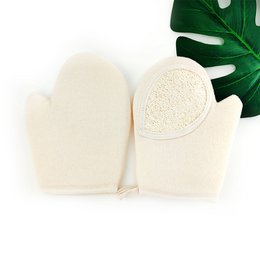 I Luffa-Peelinghandschuh