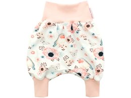 Bloomer fleurs oiseaux "Birds" blanc vieux rose