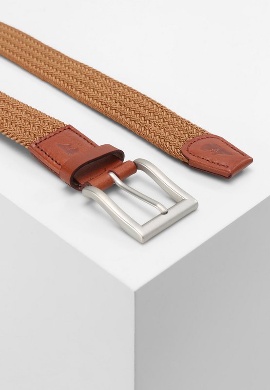 Gaveæske bælte David og Camel Brown Dot Socks