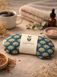 Heating pad - Cherry stone eye mask - Rainbow