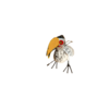 Zimba-Arts METAL YELLOW BILLED HORNBILL