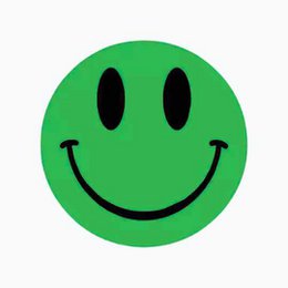 Wish label Smiley -Sticker-Label-