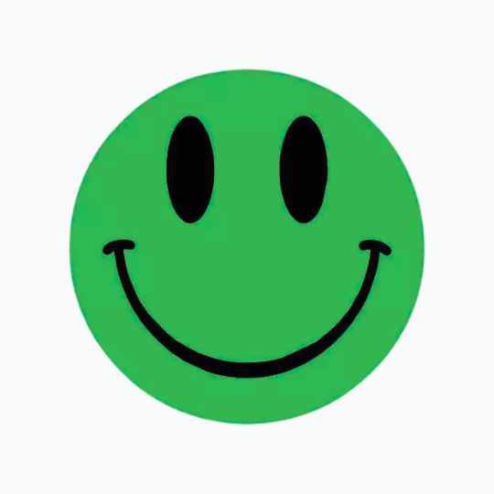Wish label Smiley -Sticker-Label-