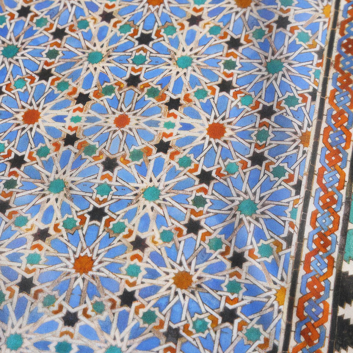 Alhambra Art zijden vierkante sjaal