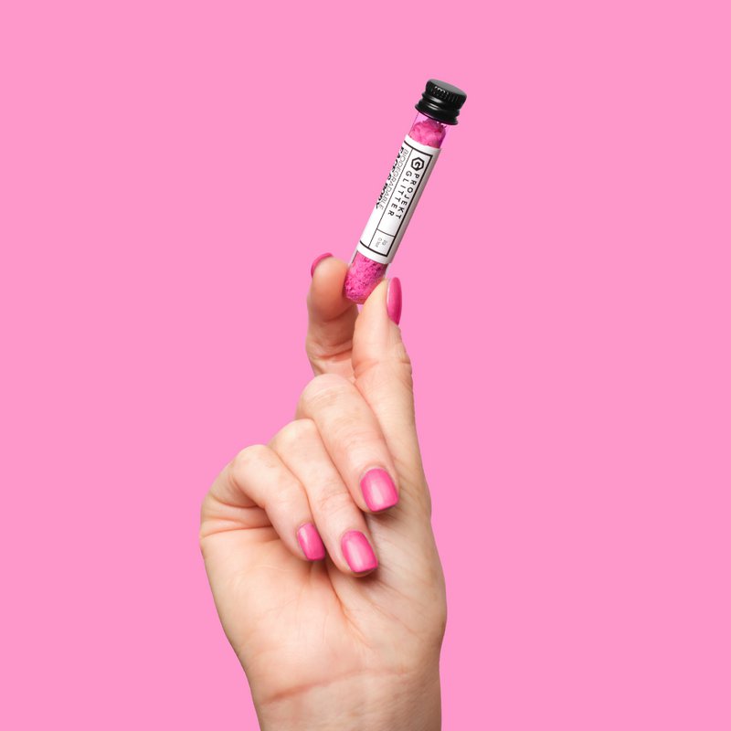 Framboise Bruine Eco Glitter