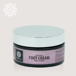 A natural foot cream with a rich, creamy texture that deeply moisturizes and nourishes dry, cracked feet. Infused with soothing ingredients to help soften and revitalize the skin.