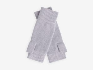 Handschuhe fingerlos Lavendel