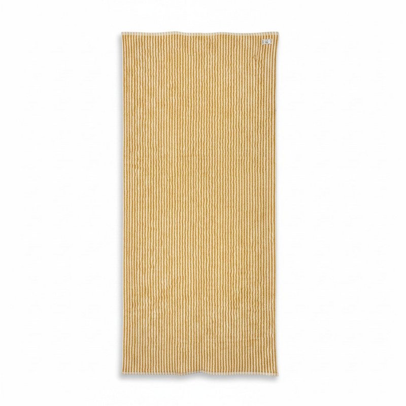 Serviette de bain | Allemagne | Rayures jaunes | 170x85cm