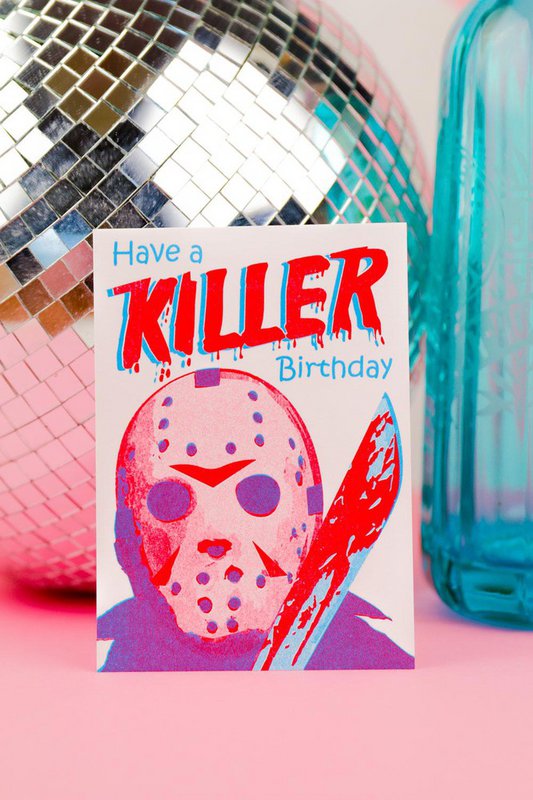 Riso-Druck Jason Freitag, der 13., hat einen tollen Geburtstag