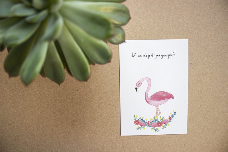 Postkarte - Lehrer, Sie haben dieses Jahr gut unterrichtet