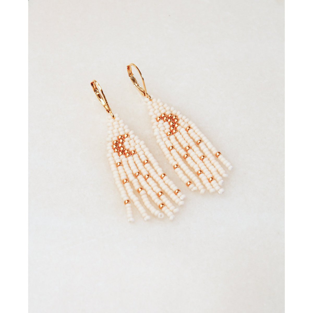 Pendientes • Tiny Moon, negro, dorado