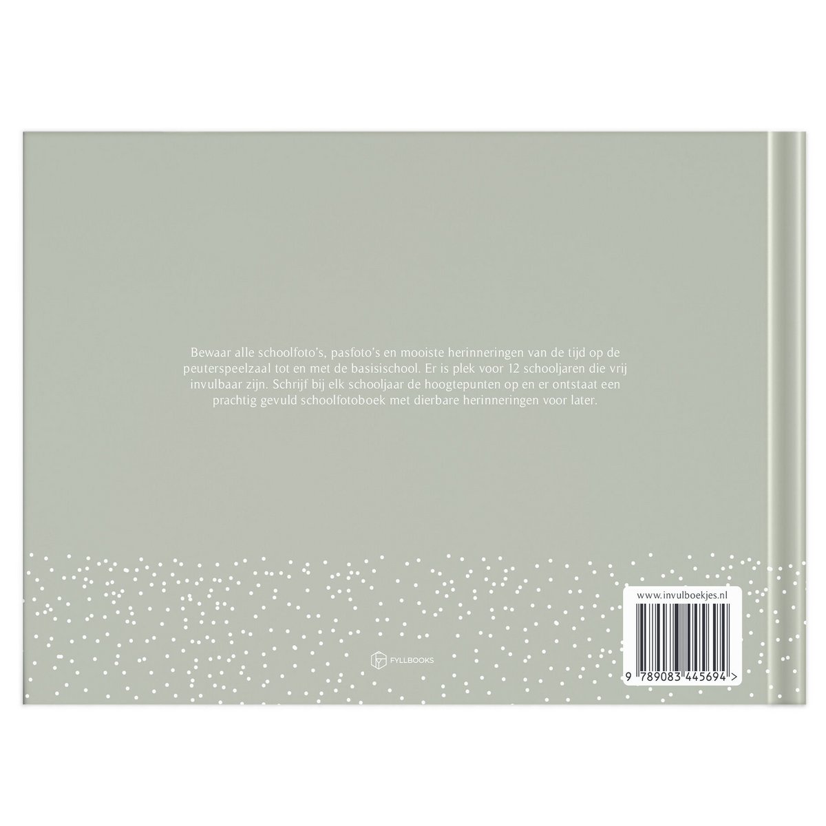 Fyllbooks Mijn schoolfotoboek - Olijfgroen