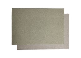 Wendbares Tischset 6er Set grün beige Rochen Optik 45x33 cm
