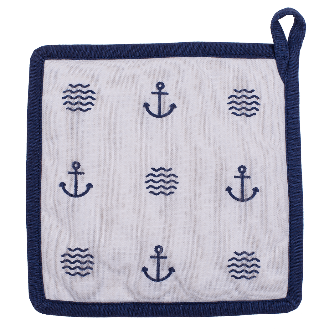 Pot holder, Modern Maritime,