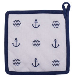 Pot holder, Modern Maritime,