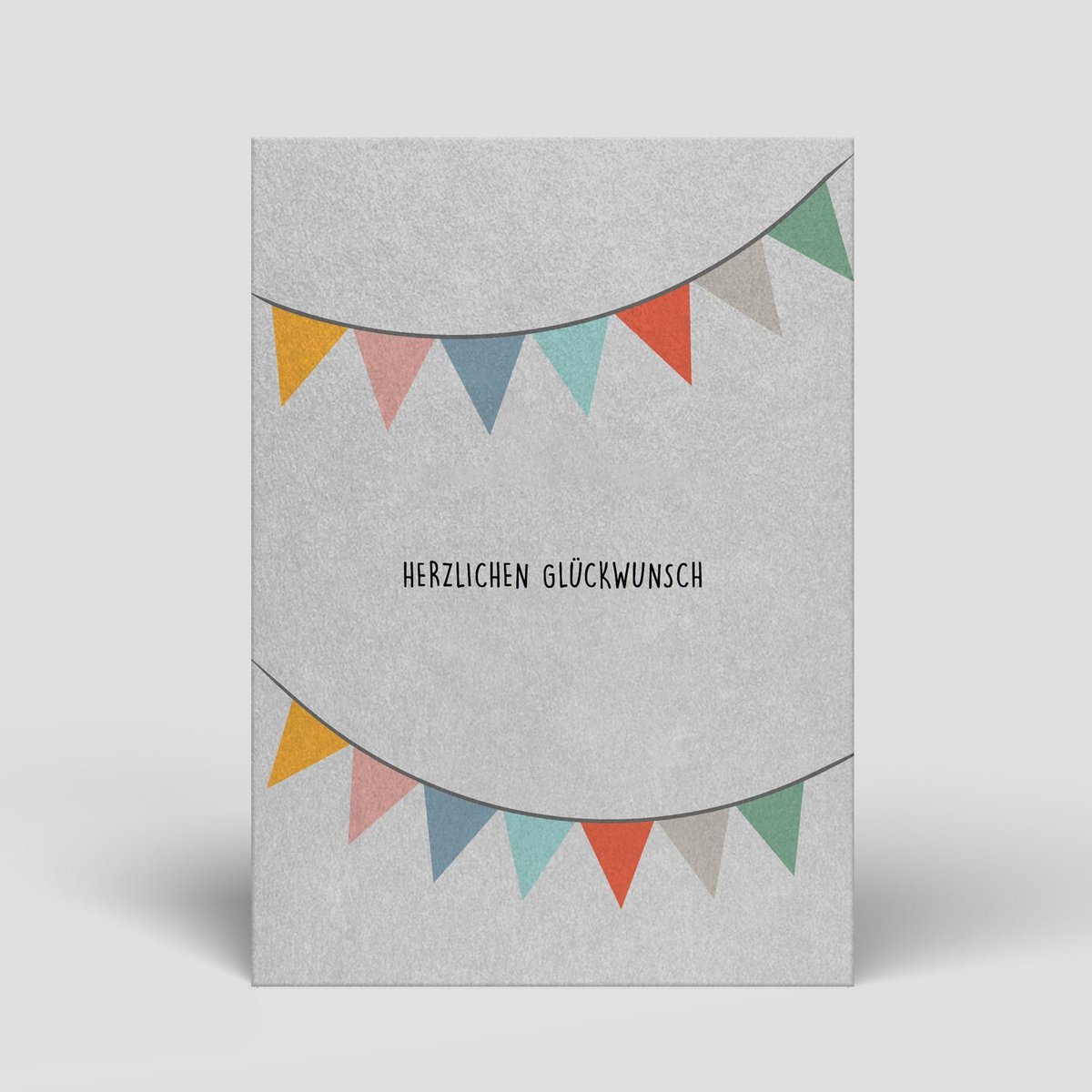 Postcard - Birthday - Garland - No. 81