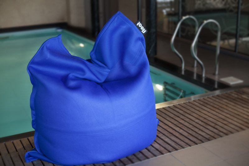 FLOAT BEANBAG SWIMMINGPOOL - kongeblå