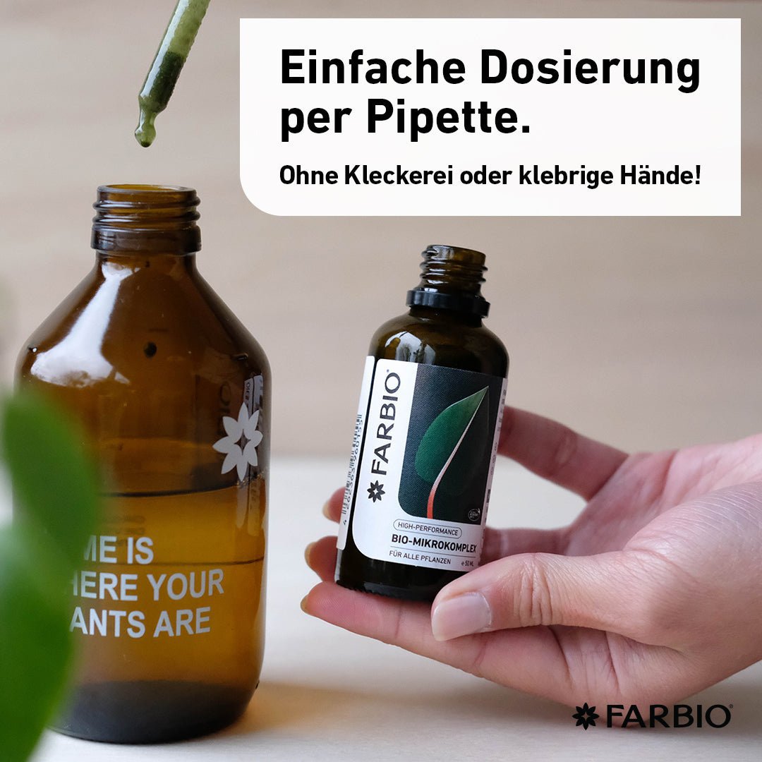 FARBIO® organic microcomplex | Healing for your plants | Premium liquid fertilizer