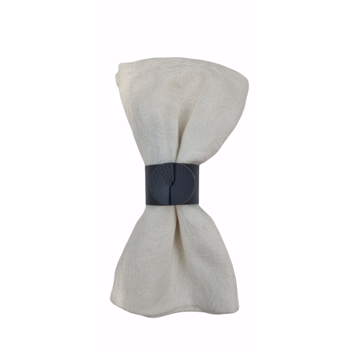 Servilletero Skinnatur | cuero reciclado | 4 cm de diámetro