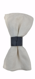 Servilletero Skinnatur | cuero reciclado | 4 cm de diámetro
