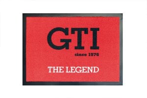 Volkswagen VW GTI Fußmatte - The Legend/Rot