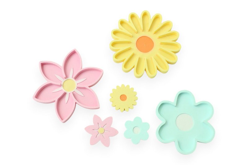 Set aus Mini-Füllformen – Blumen