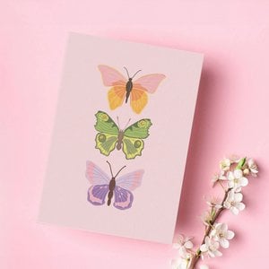 Postcard butterflies