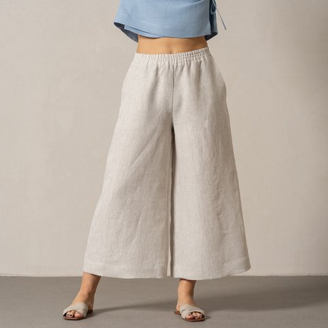 Leinen-Culottes Lana