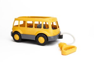 GreenToys - Trekwagentje Schoolbus