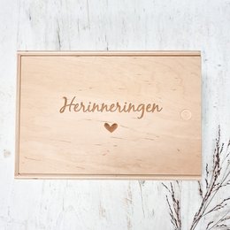 Erindringer - opbevaringsboks