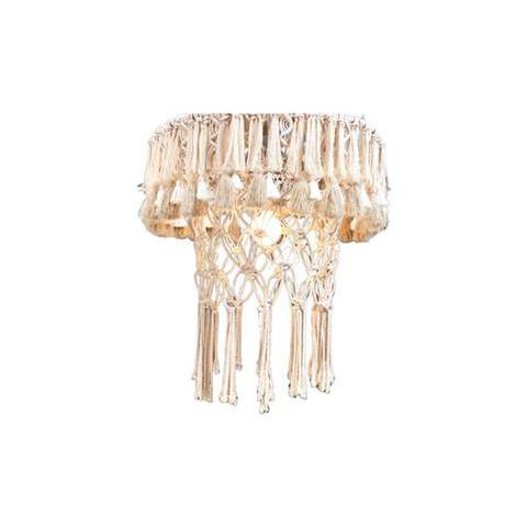 Lustre Macramé XXL