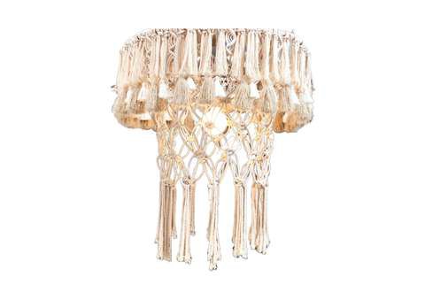 Lysekrone Macrame XXL