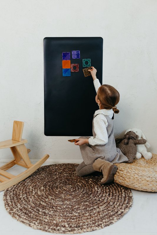 Tableau magnétique pour enfants - Rectangulaire